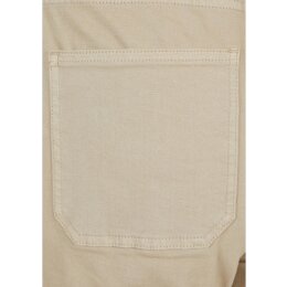 Urban Classics - TB5990 - Ladies Organic Short Dungaree - offwhite raw XS