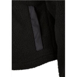 Urban Classics - TB6068 - Ladies Sherpa Mix Jacket - black