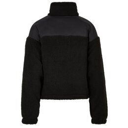 Urban Classics - TB6068 - Ladies Sherpa Mix Jacket - black