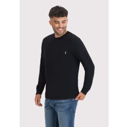 Vintage Industries - 3547 Grant pocket T-shirt long sleeve - black XXL