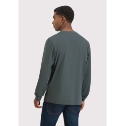 Vintage Industries - 3547 Grant pocket T-shirt long sleeve - grey/green