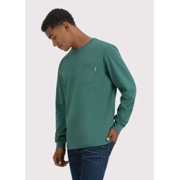 Vintage Industries - 3547 Grant pocket T-shirt long sleeve - bright green 3XL
