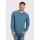 Vintage Industries - 3547 Grant pocket T-shirt long sleeve - ocean blue S