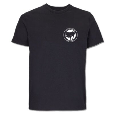 Antifascist Action - Pocketprint - black/black - T-Shirt - black M