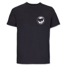 Antifascist Action - Pocketprint - T-Shirt - black XXL
