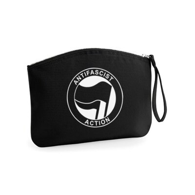 Antifascist Action - black/black - Mäppchen - black