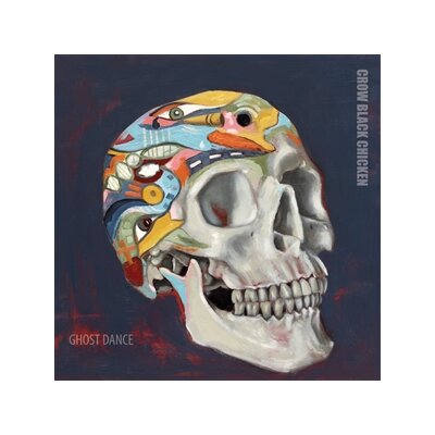 CROW BLACK CHICKEN - GHOST DANCE (RED W/ BLACK MARBLE VINYL) - LP