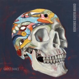 CROW BLACK CHICKEN - GHOST DANCE (RED W/ BLACK MARBLE...