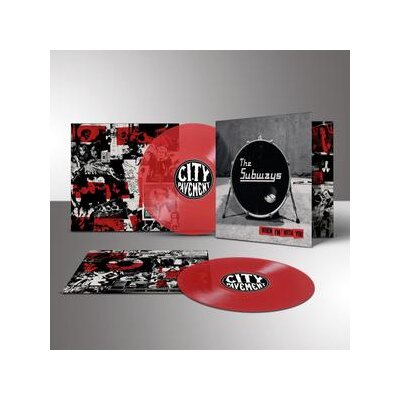 SUBWAYS, THE - WHEN IM WITH YOU (TRANSPARENT RED COLORED) - LP