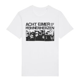 Acht Eimer Hühnerherzen - Fotoautomat - T-Shirt -...