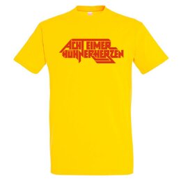 Acht Eimer Hühnerherzen - Lizzy - T-Shirt - Gold M