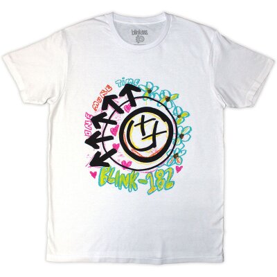 Blink-182 -  Crayon - Unisex Shirt - white - T-Shirt L