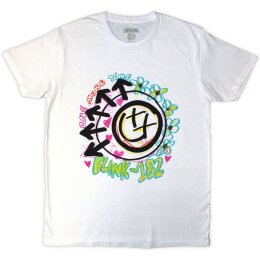 Blink-182 -  Crayon - Unisex Shirt - white - T-Shirt L
