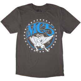 MC5 - Winged - Unisex Shirt - charcoal grey - T-Shirt  L