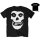 Misfits - Classic Fiend Skull - Unisex Shirt - black - T-Shirt  S