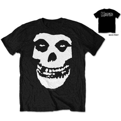 Misfits - Classic Fiend Skull - Unisex Shirt - black - T-Shirt  XXL