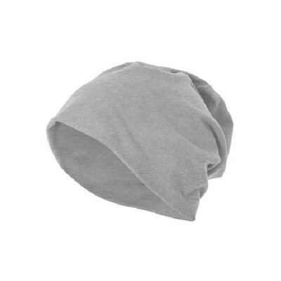 Build Your Brand - Jersey Beanie (BY002) - heather grey