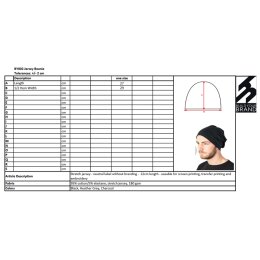 Build Your Brand - Jersey Beanie (BY002) - heather grey