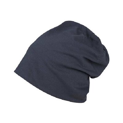 Build Your Brand - Jersey Beanie (BY002) - navy