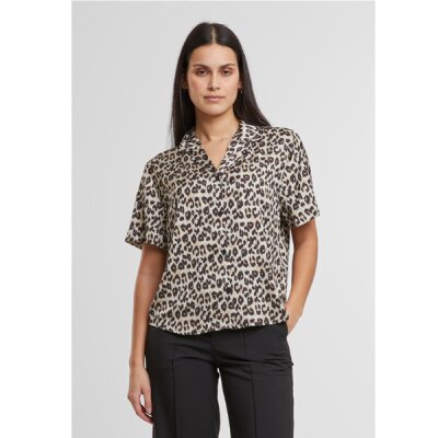 Urban Classics - TB7537 - Ladies Leo Resort Shirt - leo