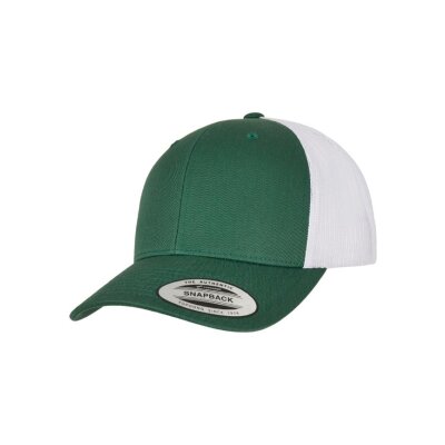 Flexfit - Retro Snapback Trucker 2-Tone (6606T) - evergreen/white