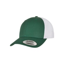 Flexfit - Retro Snapback Trucker 2-Tone (6606T) - evergreen/white