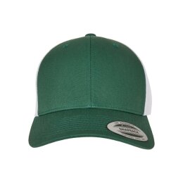 Flexfit - Retro Snapback Trucker 2-Tone (6606T) - evergreen/white