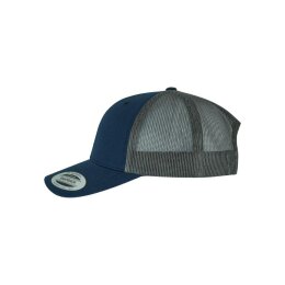 Flexfit - Retro Snapback Trucker 2-Tone (6606T) - navy/greyishbrown