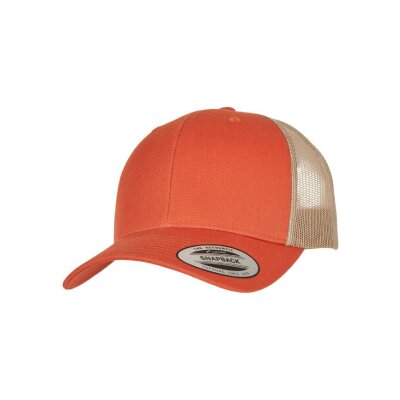 Flexfit - Retro Snapback Trucker 2-Tone (6606T) - rustic orange/khaki