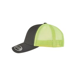 Flexfit - Retro Snapback Trucker 2-Tone (6606T) - charcoal/ neon green