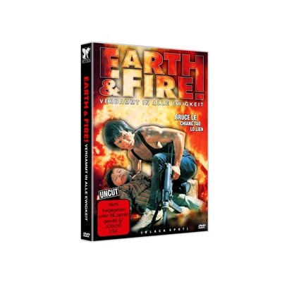 LE, BRUCE & LIEH, LO - COVER B - EARTH & FIRE - VERDAMMT IN ALLE EWIGKEIT [BLACK SPOT] - DVM