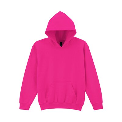Gildan - 18500K - Youth Hooded Sweatshirt - heliconia