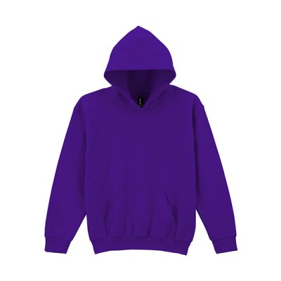 Gildan - 18500K - Youth Hooded Sweatshirt - purple