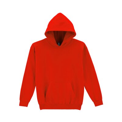 Gildan - 18500K - Youth Hooded Sweatshirt - red