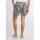 Urban Classics - TB7347 - Striped Seersucker Swim Shorts- black/offwhite