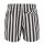Urban Classics - TB7347 - Striped Seersucker Swim Shorts- black/offwhite