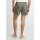Urban Classics - TB7347 - Striped Seersucker Swim Shorts- bottlegreen/unionbeige L
