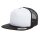 Flexfit/Yupoong - Foam Trucker with White Front - 6005FW- black/white/red
