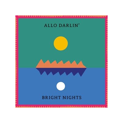 ALLO DARLIN - BRIGHT NIGHTS - LTD BLUE PURPLE MARBLE VINYL - LP