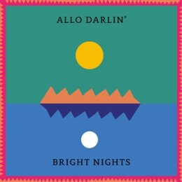 ALLO DARLIN - BRIGHT NIGHTS - LTD BLUE PURPLE MARBLE...