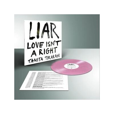 TIKARAM, TANITA - LIAR (LOVE ISNT A RIGHT) LTD PINK/RED COLORED - LP