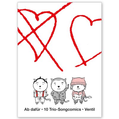 Gunther Buskies / Jonas Engelmann (Hg.) - Ab dafür - 10 Trio-Songcomics - Buch