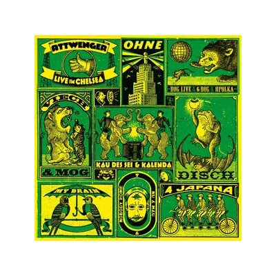 ATTWENGER - LIVE IM CHELSEA (6.12.2023, WIEN) - LTD. YELLOW/GREEN - LP