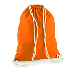 Westford Mill - WM110 - Cotton Gymsac - orange