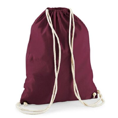 Westford Mill - WM110 - Cotton Gymsac - burgundy