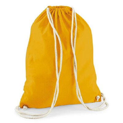 Westford Mill - WM110 - Cotton Gymsac - mustard