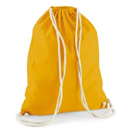 Westford Mill - WM110 - Cotton Gymsac - mustard
