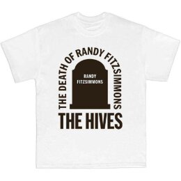 The Hives - Randy Gravestone - Unisex T-Shirt  - white  M