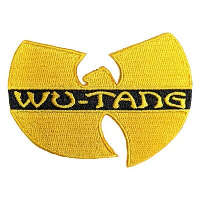 Wu-Tang Clan - Logo - Patch - yellow