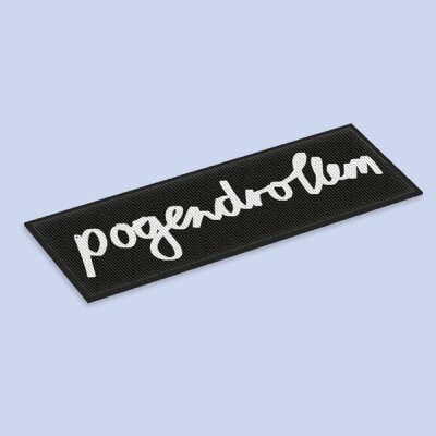 pogendroblem - Logo - Patch